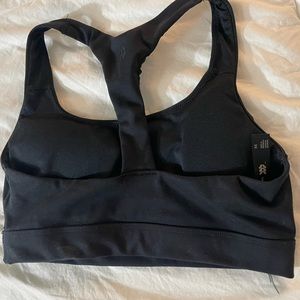 XS All in Motion Black Racer Back Sports Bra- never worn